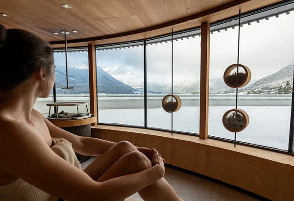 Saunieren mit Blick auf den Achensee