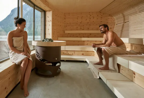 Zirbensauna im Atoll Achensee